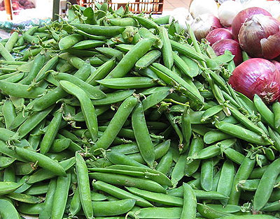 Peas cost between Rwf1,300 and Rwf1,500 a kilo.