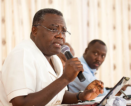 Philip Wambugu, the director for infrastructure at the EAC Secretariat. The New Times/ T. Kisimbira.