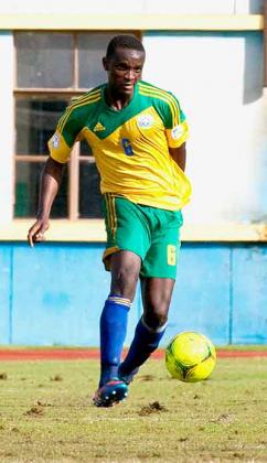 Belgium-based Solomon Nirisarike (right) return to to the Amavubi fold after missing the last two games. Times Sport/ T. Kisambira.