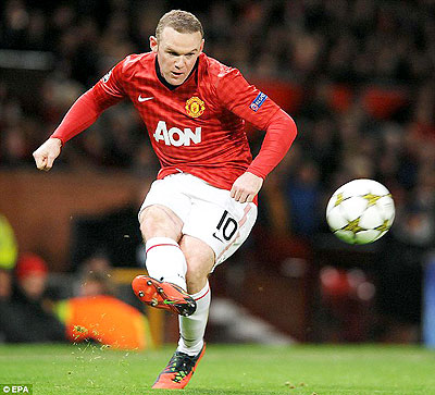 Rooney has made his intension very clear that he would open to  a move away from Old Trafford.  Net photo.