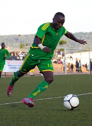 AS Kigali skipper Jimmy Mbaraga will lead the search for goals.  Saturday Sport / T. Kisambira.