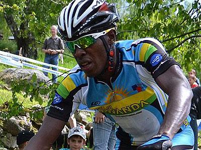 Adrien Niyonshuti represented Rwanda at the 2012 London Olympic Games in the Mountain Bike race. Sunday Sport/File