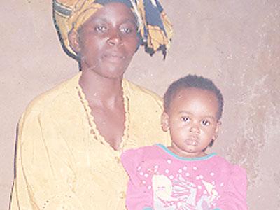 Mukaminani with her last born. Sunday Times/Courtesy