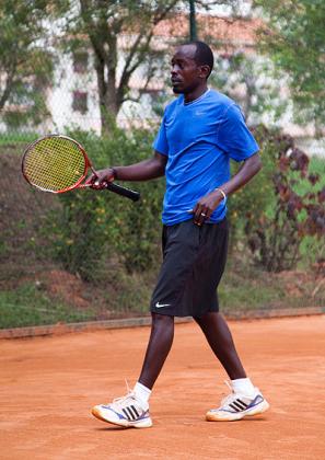 Habiyambere was happy to win inaugural Nyarutarama Open title but unhappy in the manner he won after his opponent, Gasigwa retired injured.  Times Sport / File.
