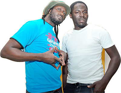 (L-R) Bebe Cool in a photo with Uncle Austin. The New Times /File.