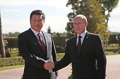 Russia and China have both publicly opposed the use of military force against Syria under current conditions. Net photo.