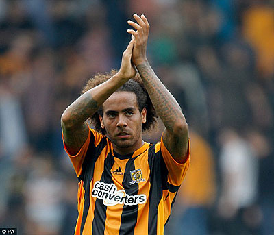 The u00a35.25m signing of Tom Huddlestone from Spurs broke Hull's transfer record. Net photo.