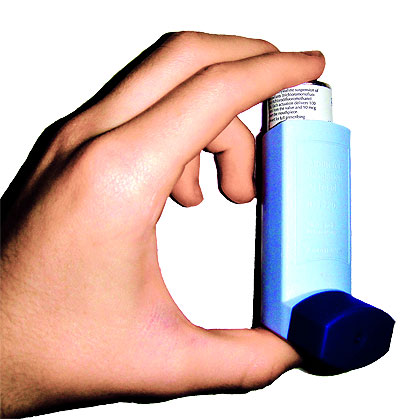 Inhalers for asthma patients.