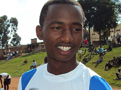 U20 national team striker Justin Mico is one of few remaining senior players at Isonga FC. Times Sport/File