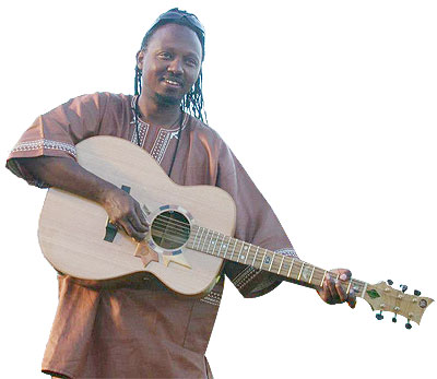 Mighty Popo during one of the concerts.  The New Times / Courtesy.