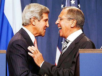 Kerry said Russia and US had committed to eliminating Syria's chemical arms in 'soonest and safest' way. Net photo