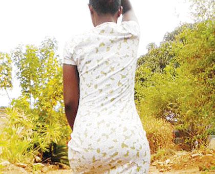Desperation forced Uwimana to try out prostitution to earn a living. Sunday Times/Moses Opobo