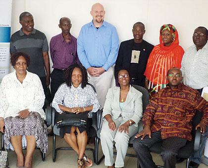 Part of the Liberian delegation and NGO representatives. Sunday Times/Ivan Ngoboka