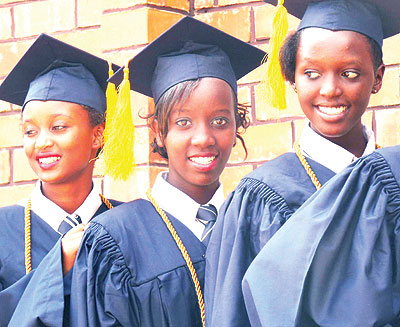 More professionals will be churned out by foreign universities with footprints in Rwanda. The New Times/ John Mbanda