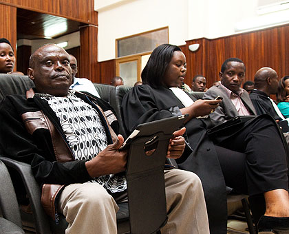 Rusiha at the Supreme Court yesterday. The New Times/Timothy Kisambira