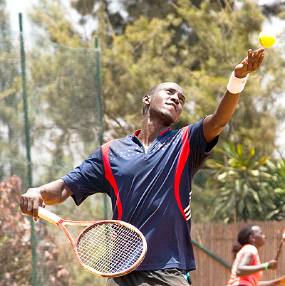 Rwanda's top seed Jean Claude Gasigwa will be looking to better his previous performances. Saturday Sport / File.