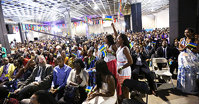 Rwandans and friends of Rwanda during Rwanda Day Toronto 2013. Photo The New Times/ Village Urugwiro