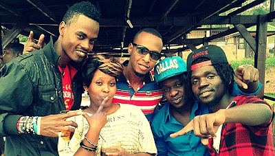 One of the clips of the Ayagala Zange video. The New Times/Sarah Kwihangana.  File.