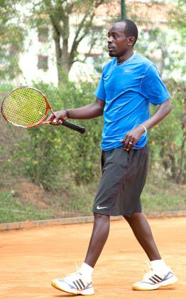 Habiyambere, Rwanda's second seed bowed out of the ITF Men's Futures with an ankle injury sustained while training in the build-up to the tournament. The New Times/ File.