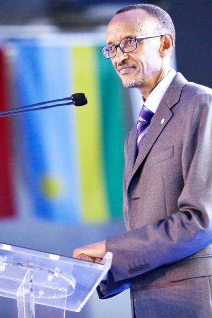 President Kagame addresses participants at Rwanda Day Canada - Toronto on Saturday.