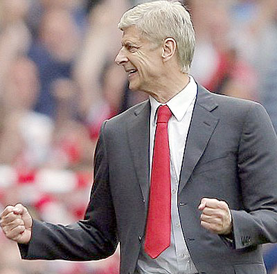 Arsenal manager is currently trying to end a trophy drought stretching back to 2005. Net photo