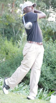 Jean Baptist Hakizimana is the first Rwandan to play in the Asian Golf Tour. Saturday Sport/ File.