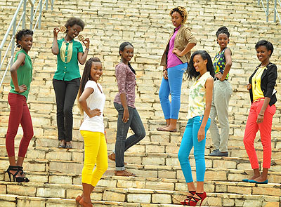 Some of the contestants in camp.