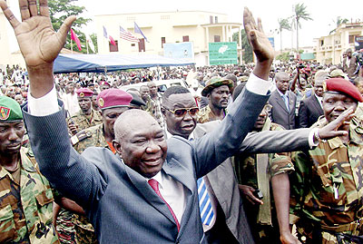 Since taking power transitional President Michel Djotodia has failed to control ex-rebel fighters. Net photo.