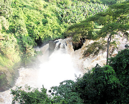 The government is primed to start the construction of a Rwf76 billion hydro-electric project at Rusumo waterfall. The New Times/ File.