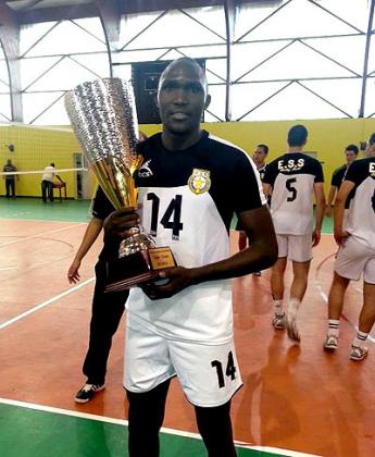 Lawrence Yakan Guma led Etoile Sportive de Setif last week. Saturday Sport/Courtesy.