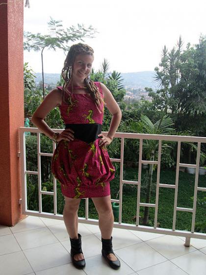 Amanda Emsland. The New Times/Sarah Kwihangana