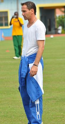 Didier Gomes da Rosa has led Rayon Sports to the table summit. Times Sport/File.