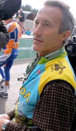 Team Rwanda head trainer Jonathan Boyer.