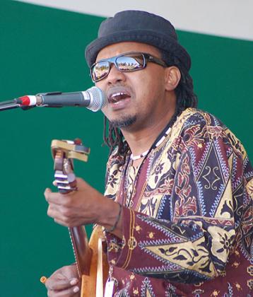 Mighty Popo during one of the previous gigs in Europe. The New Times /Courtesy .