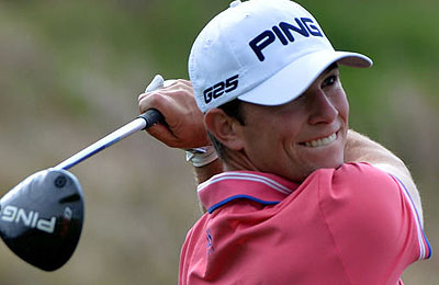 Luke Guthrie in action on day two of the BMW Masters in Shanghai. Net photo