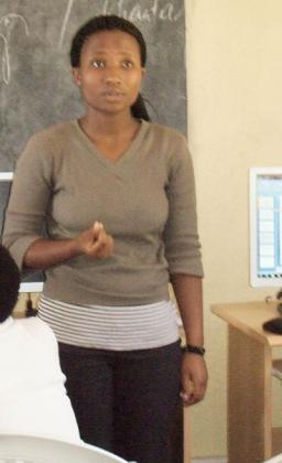 Mukazaire has to wear jackets to conceal a lump. Courtesy.