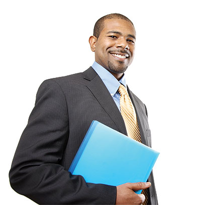  In the coporate world, employees are required to suit up. Net photo