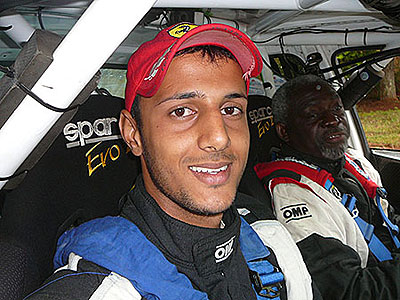 Jassy Singh of Zambia at only 20 years of age, has become the youngest ever FIA African Rally Champion. Net photo.
