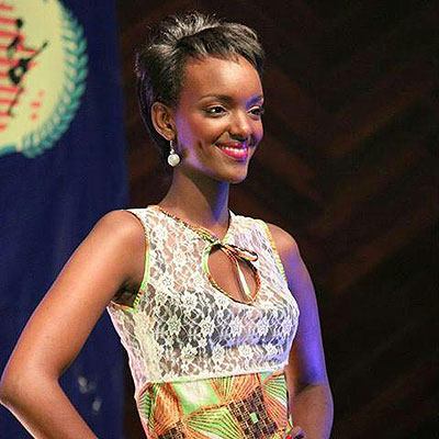 Miss Rwanda 2012 Aurore Mutesi Kayibanda.. The New Times / File.