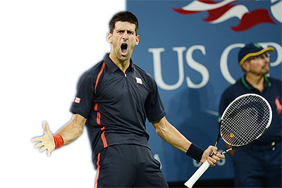 Djokovic beat Nadal in straight sets at the ATP World Tour Finals in London last Monday.  Net photo.