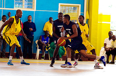 KBC's Mike Buzangu (on the ball) finished the just concluded season with 294 points. Times Sport / T. Kisambira.