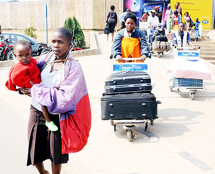 Some of the returnees before the Cessation Clause came into force. The New Times/ File.