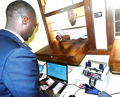 RRA will not accept manual receipts. The New Times/ File.