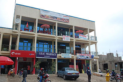 Ndayisengau2019s complex in Karongo town. Inset is Ndayisenga. The New Times/ Jean Bucyensenge