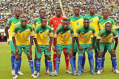 Amavubi Stars have moved one place in the latest Fifa world ranking. Times Sport / File.