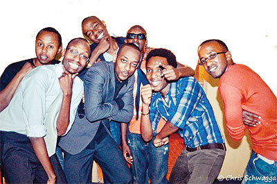 The Comedy Knights crew. The New Times / Courtesy.