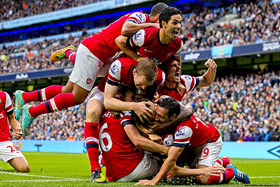 Arsenal can steal a march on their title rivals this weekend by opening up a seven-point gap at the top of the Premier League. Net photo
