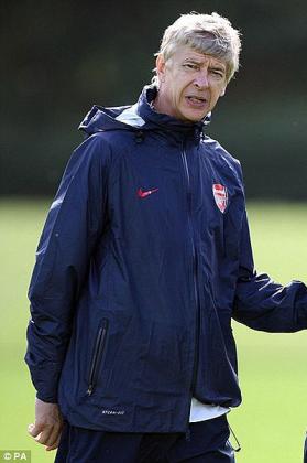 Arsenal boss Arsene Wenger. Net photo.