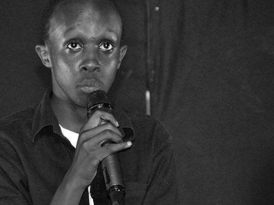 John Naifa Muyenzi doing his thing. The New Times/Courtesy