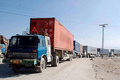 Latest shutdown of Pakistan-Afghanistan border for NATO trucks have lasted over seven months. Net photo.